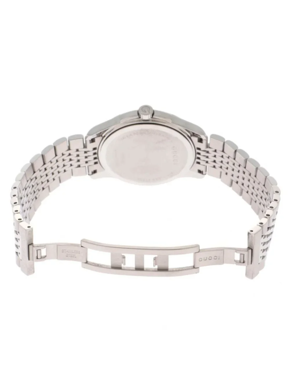 Gucci G-Timeless 126.4 Stainless Steel Brown Watch